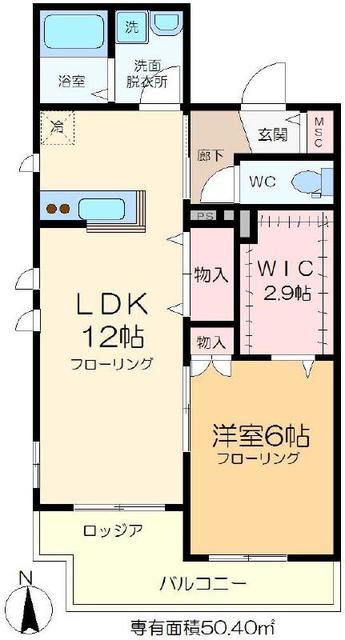 モンテカーサの間取り