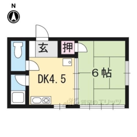 メゾンドエルの間取り