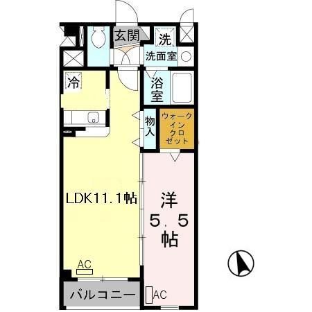 フレシールの間取り