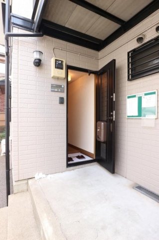 玄関　明るい玄関です