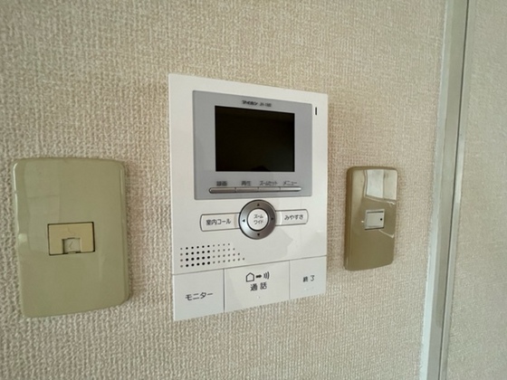 セキュリティ　※別部屋の写真です