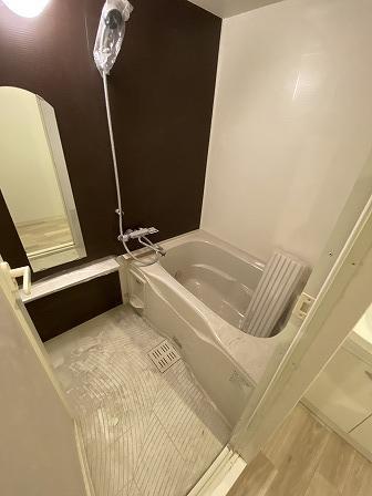 バス・シャワールーム　間取り（写真は209号）