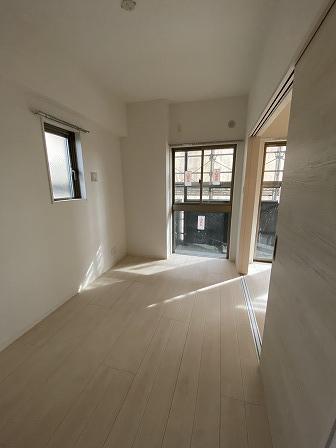 バルコニー　間取り（写真は209号）