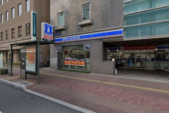 コンビニ　ローソン S岡山磨屋町店（コンビニ）まで590m