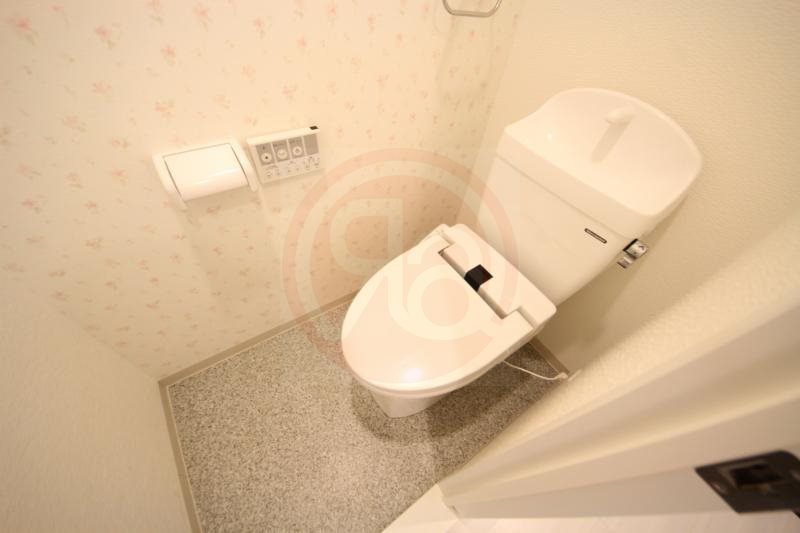 トイレ　ゆったりとした空間のトイレです