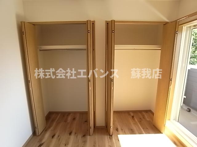収納　十分な収納スペースがあります