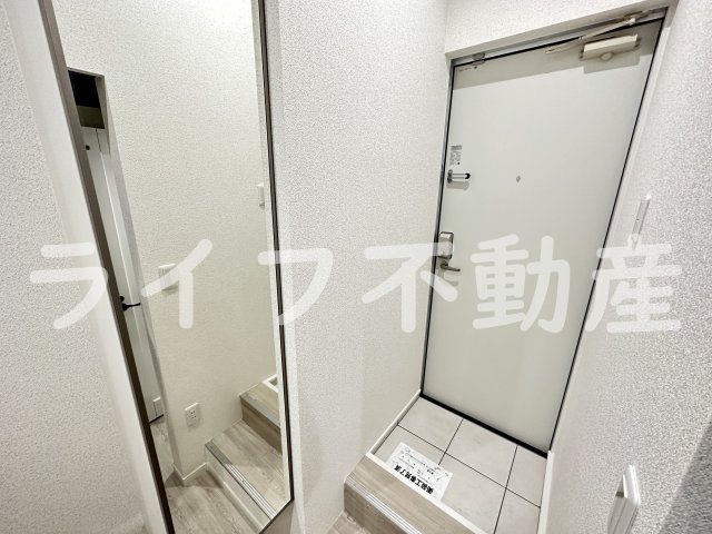 玄関　明るい玄関です