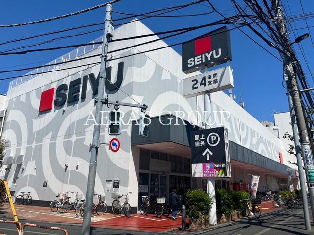 スーパー　西友青井店（スーパー）まで398m
