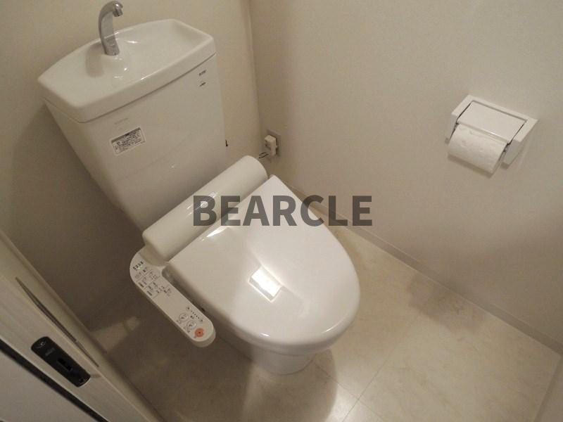 トイレ　ゆったりとした空間のトイレです
