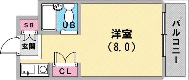 ルーブル西灘の間取り写真