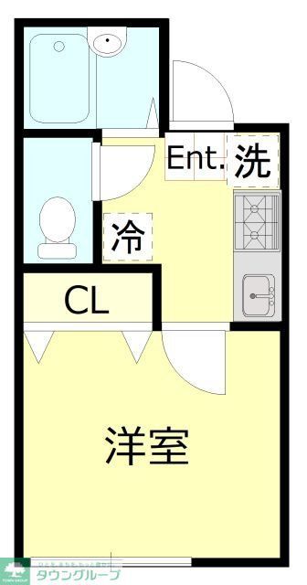 グランドール上北沢の間取り写真