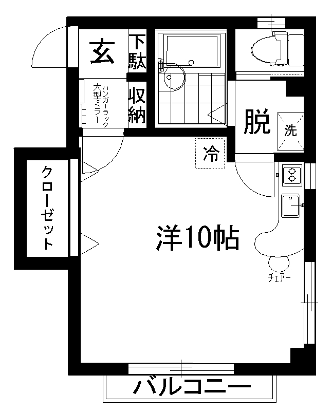 マンションセブンの間取り