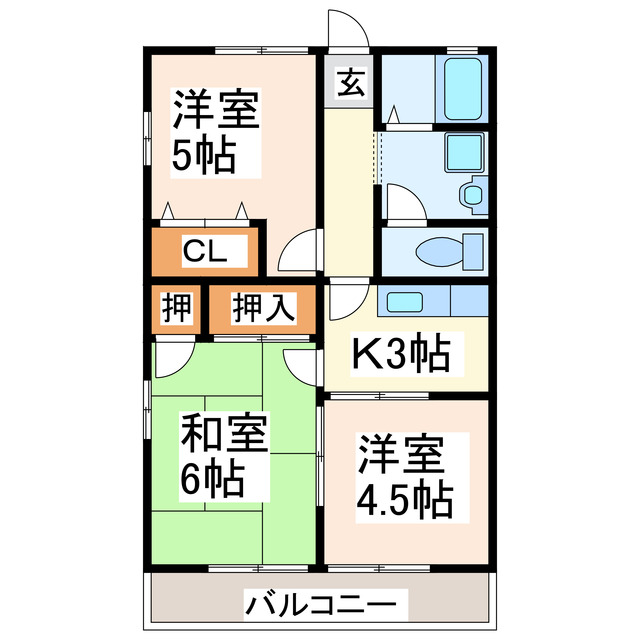 ノーブルハイツの間取り