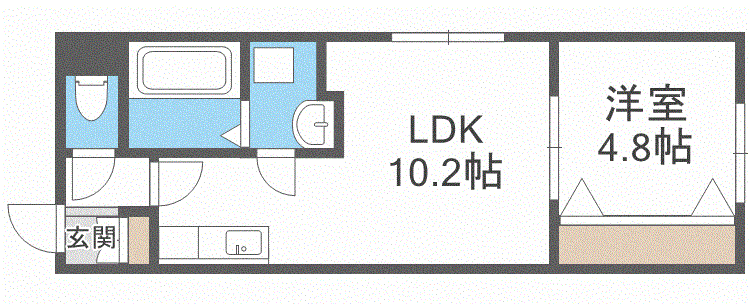 【フォレスタ広葉町Ｓの間取り】