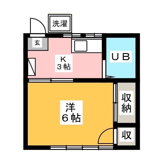 第５ファミリーハイツの間取り