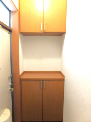 玄関　上下段シューズボックス