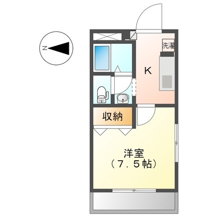 コーポ・スカイシティーの間取り