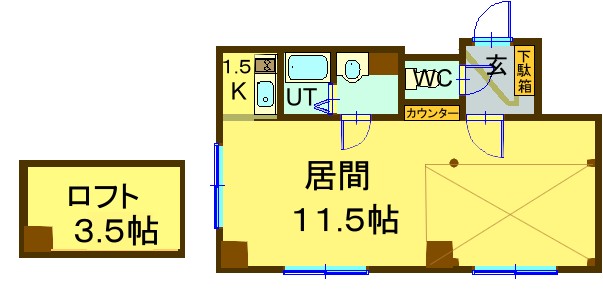 第一平成ビルの間取り