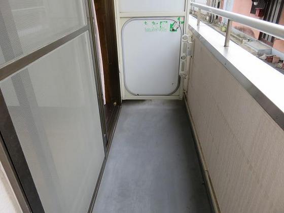 バルコニー　他号室のお写真です