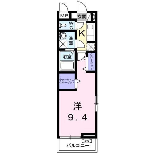 プレミール上町屋の間取り