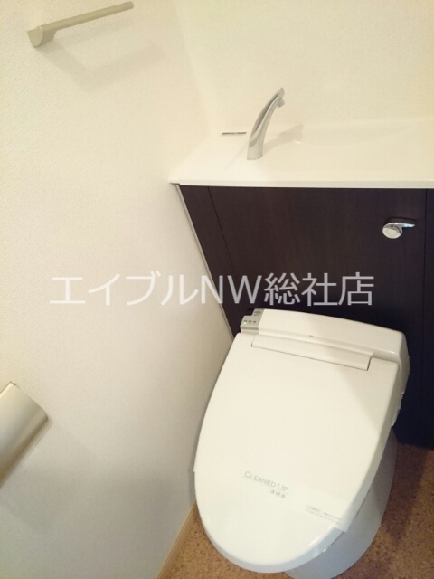 【倉敷市川西町のマンションのトイレ】
