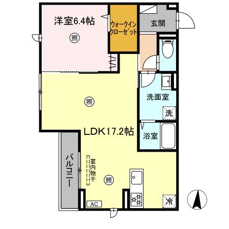 グランヒルHS石垣　　(大和)の間取り