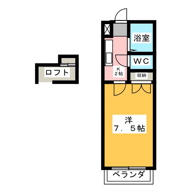 ハイツジュビロの間取り