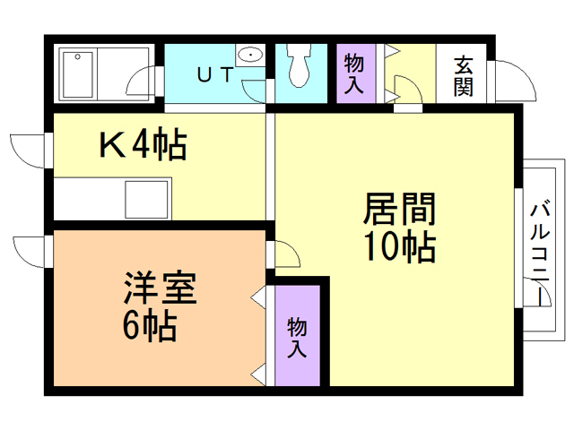 カトレアハウスの間取り