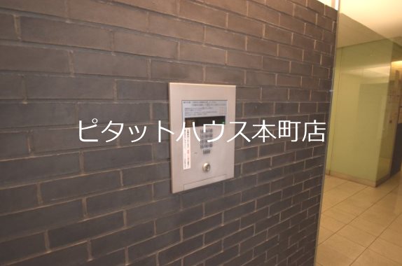 【大阪市中央区博労町のマンションのセキュリティ】