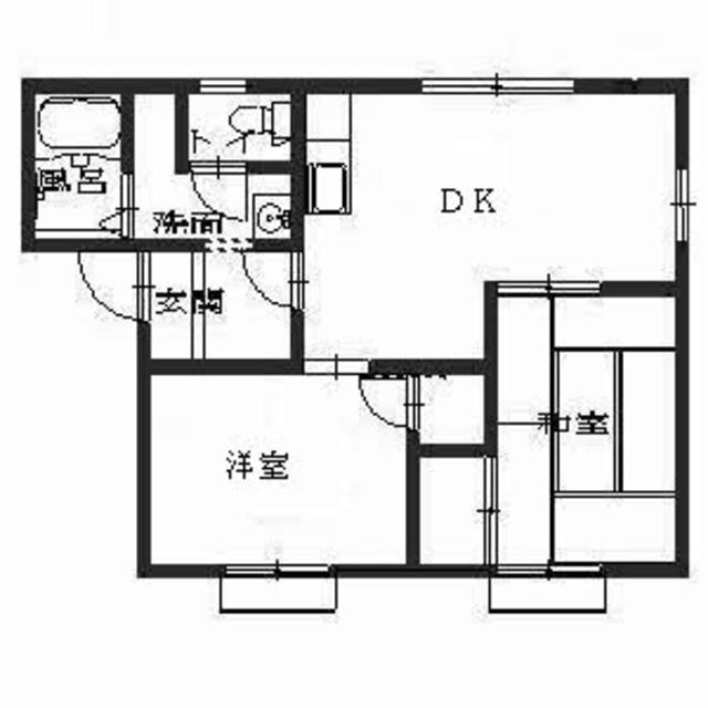 【サン・シティ宝積の間取り】