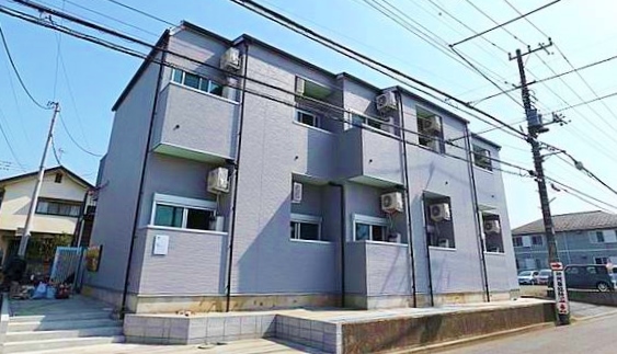 東村山市本町のアパートの建物外観