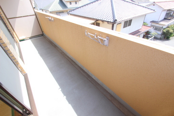バルコニー　※別部屋の写真です