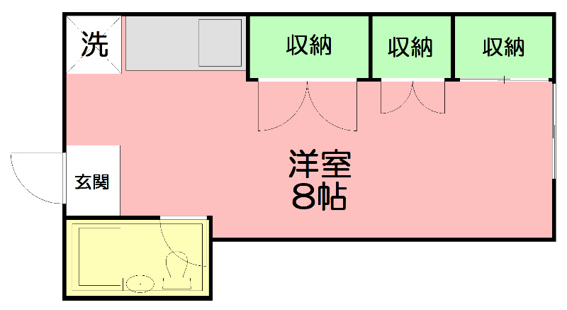 サンハイツの間取り