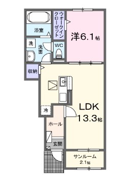 ユーセラーノAの間取り