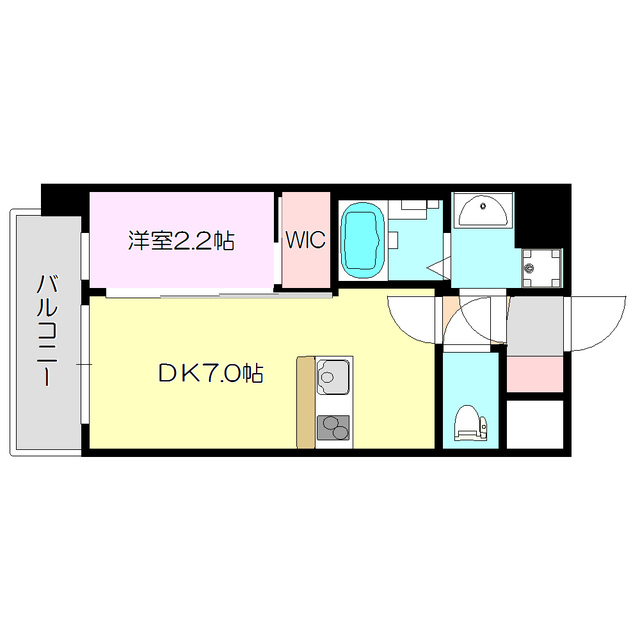 セレニテ十三ミラクの間取り