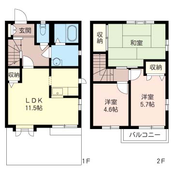 プレジオ宮前の間取り