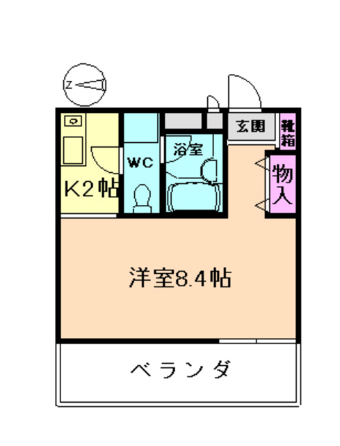 ソレーユ青山の間取り