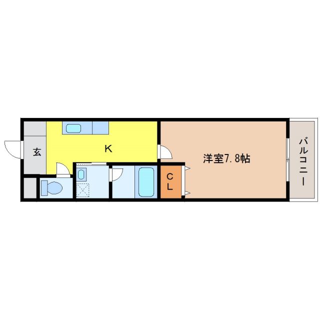 桑名市今北町のマンションの間取り