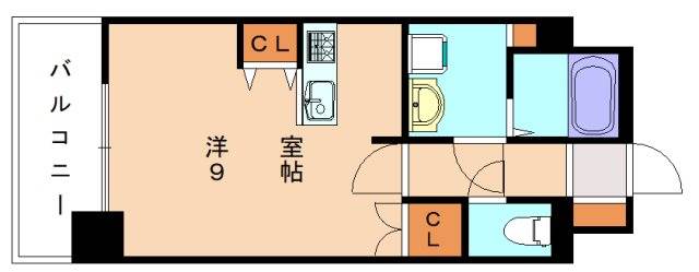 宗像市栄町のマンションの間取り