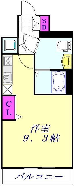 川口市並木のマンションの間取り