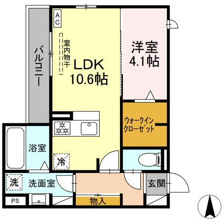 リアンメゾンの間取り