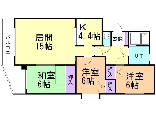 リンクス　ファーストビルの間取り