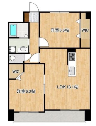 上益城郡御船町大字辺田見のマンションの間取り