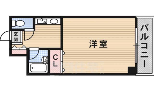 茨木市新庄町のマンションの間取り