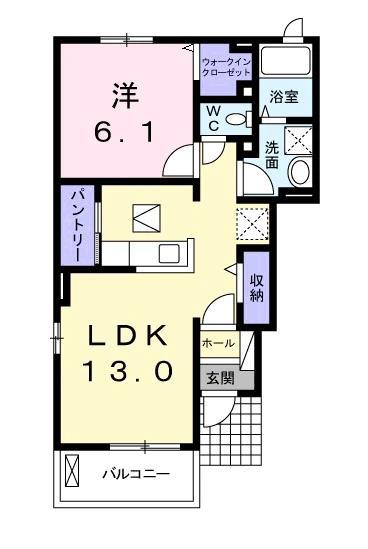 フラーヴの間取り