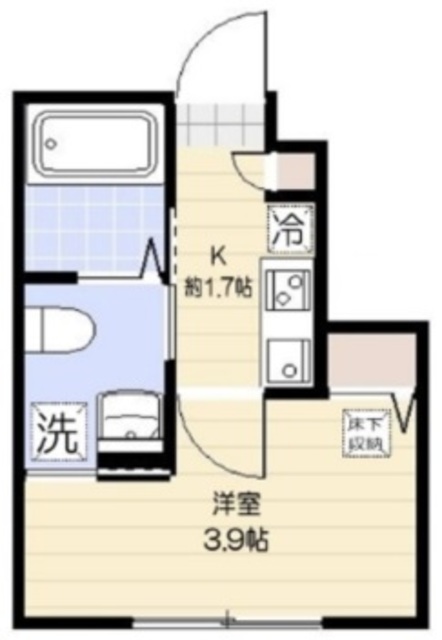 ソルナクレイシア久我山の間取り