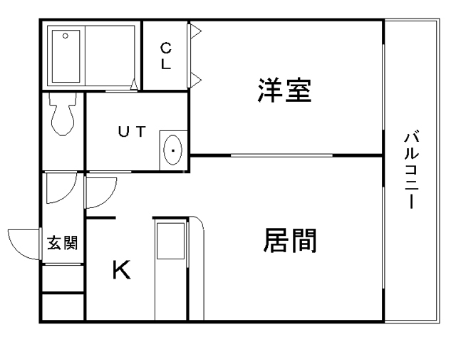 ゼスティ東札幌アネックスの間取り