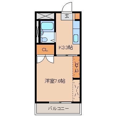 第一コーポグリーンの間取り