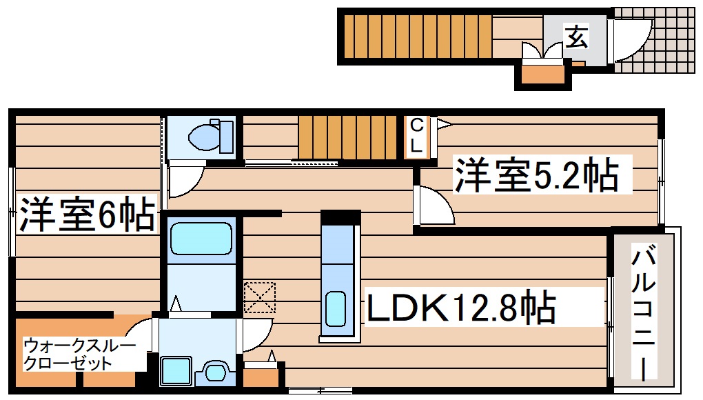 サンシャインIVの間取り