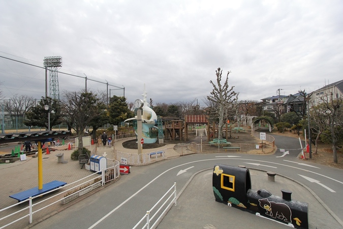 【ヴェルデ雪谷の公園】